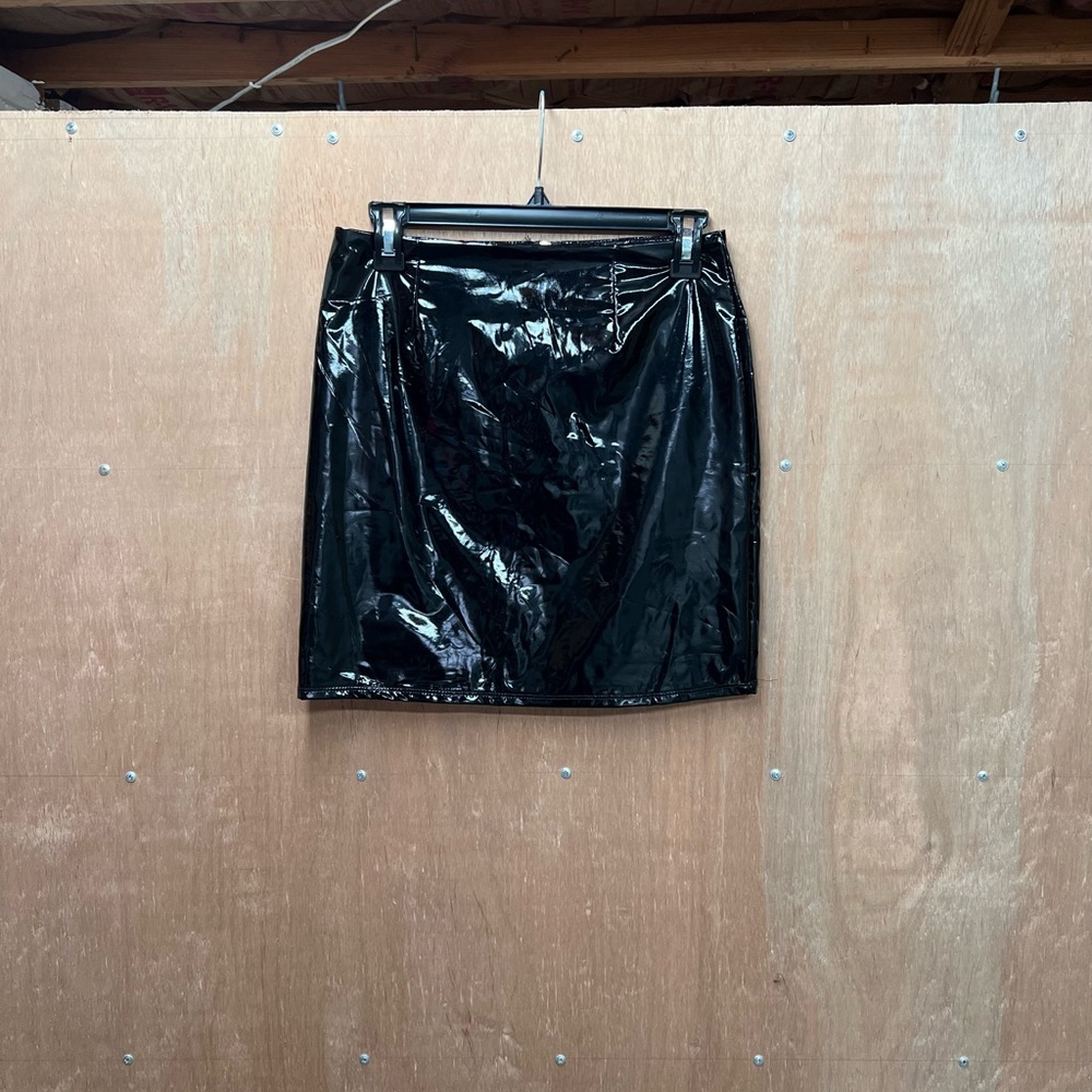 Patent Leather Skirt